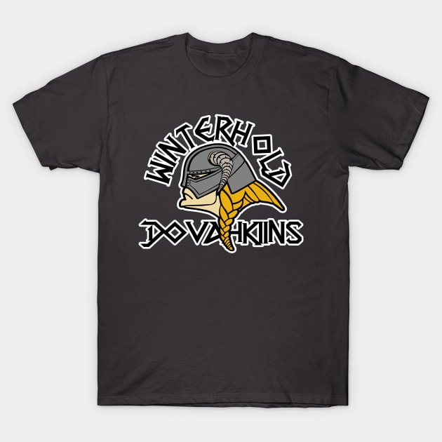 Winterhold Dovahkiins T-Shirt by carloj1956